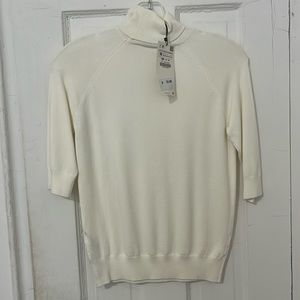 Zara turtle neck sweater. Sleeves to elbow size m